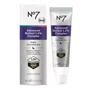 No7 Advanced Retinol 1,5% Komplex Nachtkonzentrat - 30ml - Bild 1 von 1