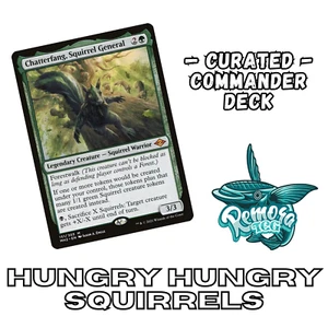 Chatterfang, Squirrel General | Squirrel Tribal Custom Commander Deck | EDH Deck - Picture 1 of 12