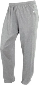 Russell Athletic Men's BIG AND TALL Cotton Jersey Pant w/Pockets HEATHER GRAY 2X - Picture 1 of 2