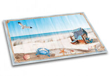 Papier Schreibtischunterlage “Meeresbrise“ A2, 40 Blatt | Meer, Strand, Urlaub