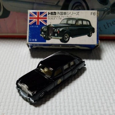 Tomica Rolls Royce Phantom VI 1/78 MINI COCHE FUNDIDO A PRESIÓN F6 Takashimaya pedido especial Foto 1 de 4