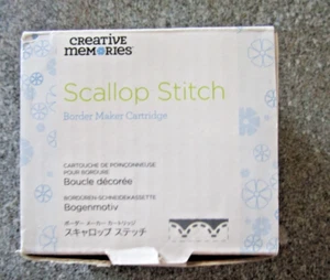 Creative Memories Scallop Stitch BORDER MAKER CARTRIDGE BMC NEW 2011 - Picture 1 of 3