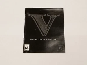 Grand Theft Auto V Instruction Manual Booklet ONLY!! for PLAYSTATION 4 PS4 GTA V - Picture 1 of 1