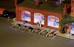 Brand New Faller Gauge H0 1:87, 6 Motorcycles, Item: 180603 - Picture 1 of 2