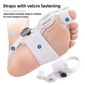 Adjustable Big Toe Straightener Rotatable Foot Correction Brace Unisex - Picture 1 of 15
