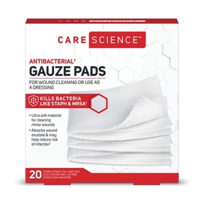 Sterile Gauze Pads, 20 ct, 2 X 2 | for Cleaning or Covering Wounds as Wound D... - Bild 1 von 8