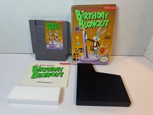Bugs Bunny Birthday Blowout komplett CIB Nintendo NES Spiel Box Handbuch kostenloser Versand! - Bild 1 von 14