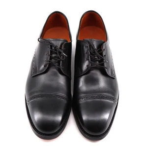 Ralph Lauren by Allen Edmonds - schwarz hergestellt in den USA Leder elegante Schuhe Herren Größe 7,5 - Bild 1 von 17
