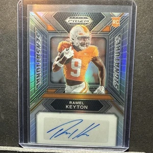 2024 Panini Prizm Draft Picks - Sensational Signatures Ramel Keyton #SS-RKN - Picture 1 of 2