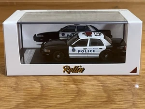 Rollin 1:64 Ford Crown Victoria P71 Santa Monica Police Department 🚔 🚨 RTS NIB - Picture 1 of 17