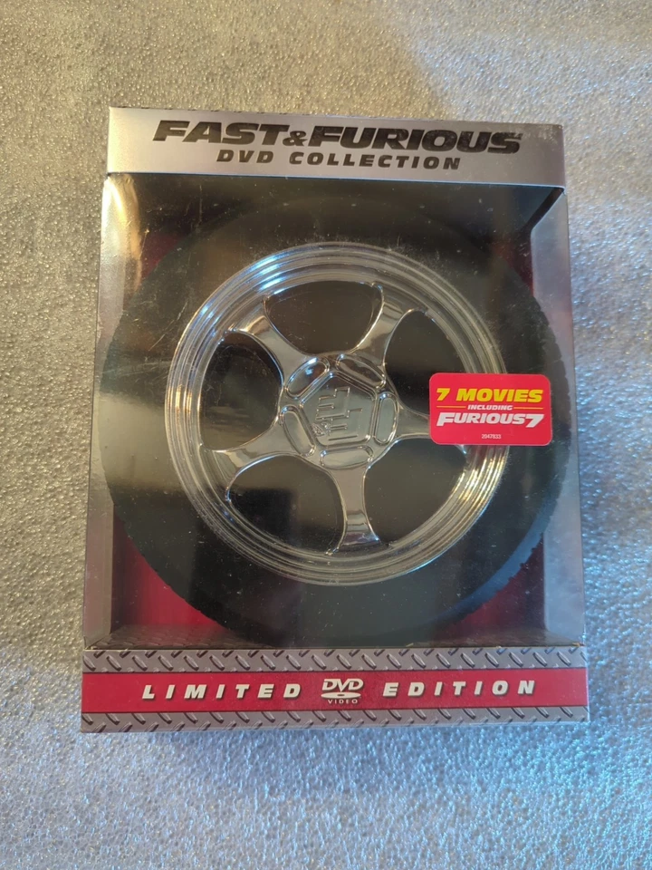 SEALED! Fast and Furious 7 Movie Collection (DVD) Free Shipping! - Image 1 of 4