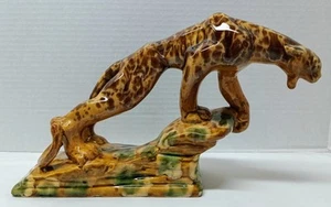 Vintage Royal Hickman Haeger Panther Skulptur Keramik Kunst Statue Mid Century - Bild 1 von 15