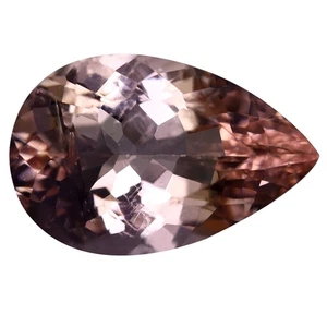 2.66 ct Spectacular Pear Cut (12.33 x 8.15 mm) Natural Pink Morganite Gemstone - Picture 1 of 2
