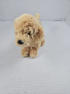 Douglas Puppy Dog Tan Furry 7" Plush Stuffed Animal Toy Lovey B96 - Picture 1 of 5