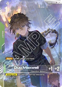 Gundam - Duo Maxwell (R+) - Newtype Rising - Bild 1 von 1