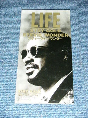 STEVIE WONDER Japan Only 1994 PROMO Tall 3" CD Single STAY GOLD  Foto 1 de 4