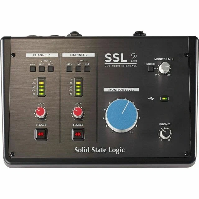 Solid State Logic 729702X1 SSL 2 USB Audio Interface