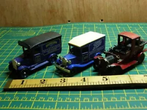 Vintage Lesney No.11 Packard Landaulet & 2 no. Lledo Promotional Models - Picture 1 of 17