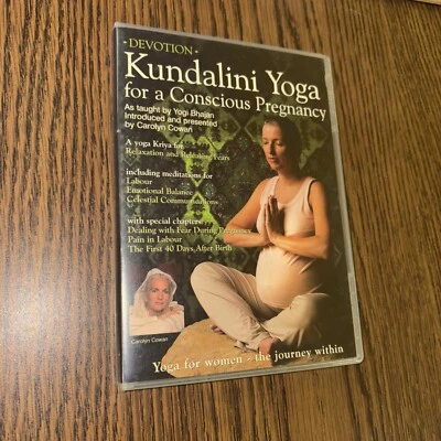 DVD: Devotion Kundalini Yoga for a Conscious Pregnancy Yogi Bhakan Carolyn Cowan Foto 1 de 2