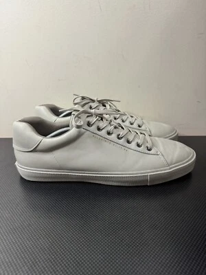 Allsaints Brody Tops Baixos Masculinos de Couro Tamanho 13 Bom Estado - Imagem 1 de 4