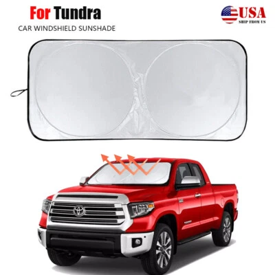 Parabrisas de coche Toyota Tundra Parasol Anti UV Plegable Cubierta Solar Foto 1 de 4