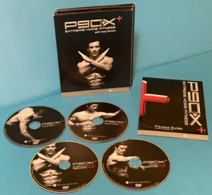 P90X+ Plus ~ EXTREME HOME FITNESS Set ~ Beachbody ~ 4 DVD ~ Tony Horton ~ NICE! - Picture 1 of 12