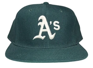 Vintage 90s Fitted New Era Pro Model Diamond Oakland A's Home Wool Cap Mütze 7 1/2 - Bild 1 von 9