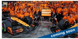 Minichamps 532240481 2-CAR SET MCLAREN F1 TEAM MCL38 CHAMPIONS 2024  1/43 - Picture 1 of 1