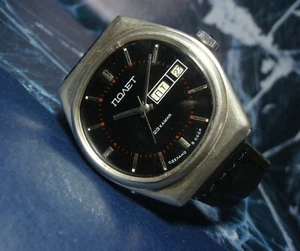 POLJOT USSR Mechanical Automatic 2627H Watch ServiceExcellent Date Day Indicato - Picture 1 of 10