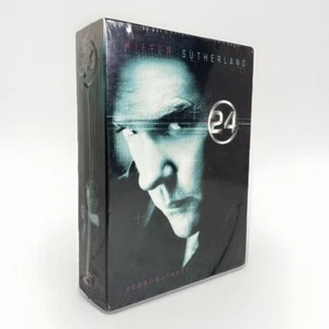 24 - Season 3 (DVD, 2003, 7-Disc Set) Kiefer Sutherland The Complete 3rd Season - Imagen 1 de 3