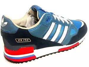 Adidas ZX 750 Originals Mens Shoes Trainers Uk Size 7 to 12   G96718 - Picture 1 of 9