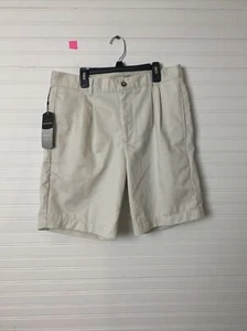 Pantalones Cortos de Golf Greg Norman Para Hombres 32 Caqui Chino Nuevos con Etiquetas - Imagen 1 de 6