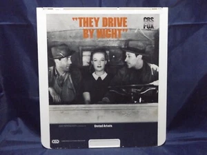 They Drive By Night RCA SelectaVision CED VideoDisc Humphrey Bogart - Bild 1 von 6
