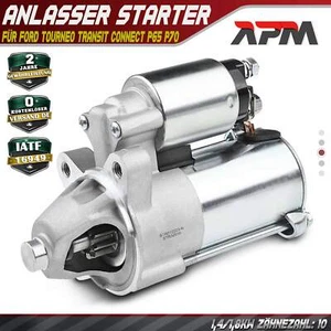Arrancador de arranque 1,4 kW 10 dientes para Ford Tourneo Connect Transit P65 P70 P80 - Imagen 1 de 8