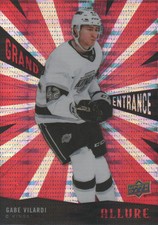 2020-21 Upper Deck Allure Hockey Grand Entrance Red #GE3 Gabe Vilardi