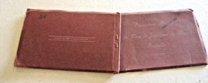 INSTITUTION MICHOT FOR YOUNG WOMEN BRUSSELS 1920s 30s FOLDER 10 POSTCARDS UNUSED - Picture 1 of 6