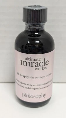 PHILOSOPHY Ultimate Miracle Worker Multi Rejuvenating Retinol Oil • 2oz • NEW - Image 1 of 3