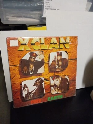 XCLAN - Fire & Earth 12" Single 1991 #865-0831 Vinyl Record Foto 1 de 2
