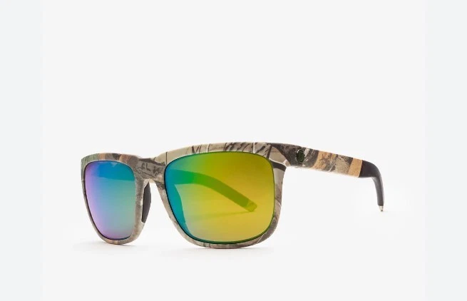 Óculos de sol elétrico visual Knoxville Sport Realtree camuflado/verde polarizado profissional - Imagem 1 de 1