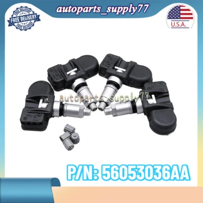 Monitor de sensor de presión de neumáticos 4 TPMS para Suzuki Kizashi 2010-2011 2,4 L 56053036AA Foto 1 de 4