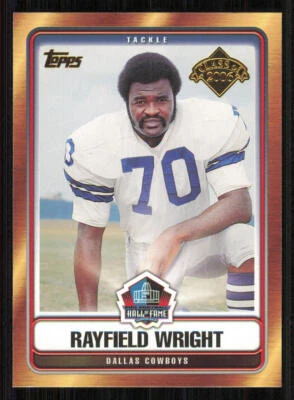 2006 Topps Hall of Fame Class of 2006 #HOFRWR Rayfield Wright - Image 1 of 2