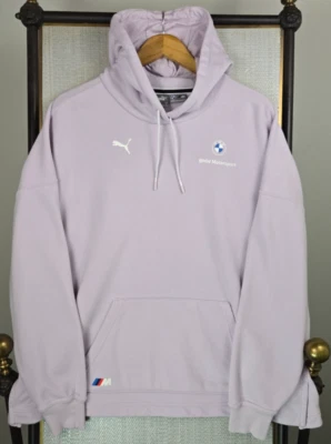 PUMA x BMW M MOTORSPORT Para Hombres Talla XL Pullover Sudadera con Capucha Algodón Lila/Poliéster Foto 1 de 4