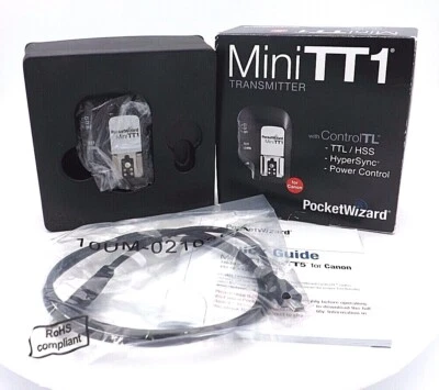 PocketWizard MiniTT1 Transmitter for Canon DSLR E- - Image 1 of 3