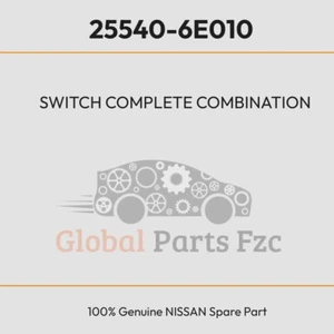 Nissan OEM SWITCH COMPLETE COMBINATION 255406E010(25540-6E010) - Picture 1 of 1