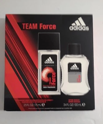 Men's Adidas Team Force Cologne Body Fragrance and After Shave - Image 1 of 2
