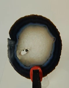 Agate Slab Blue/White Ice 3" x 3.25" - Picture 1 of 5