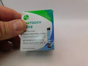 NEW One Touch Ultra Test Strips 1 Box Of 50 EXP 07-31-2026 Sealed FRESH - Picture 1 of 3