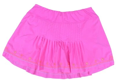 Lucky In Love Mujer S Rosa Neón Plisado Bordado Skort Tenis Pickle Ball Foto 1 de 4