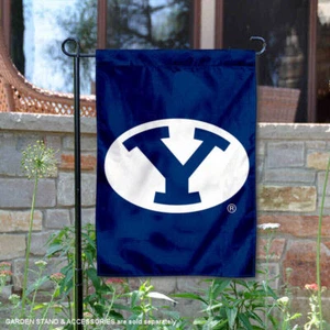 Brigham Young Cougars Oval Garden Flag and Yard Banner - Picture 1 of 5