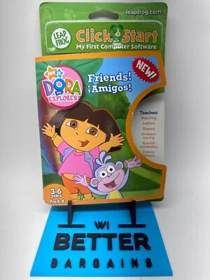 LeapFrog Click Start-- Nickelodeon Dora the Explorer: Friends!/Amigos! - Image 1 of 3